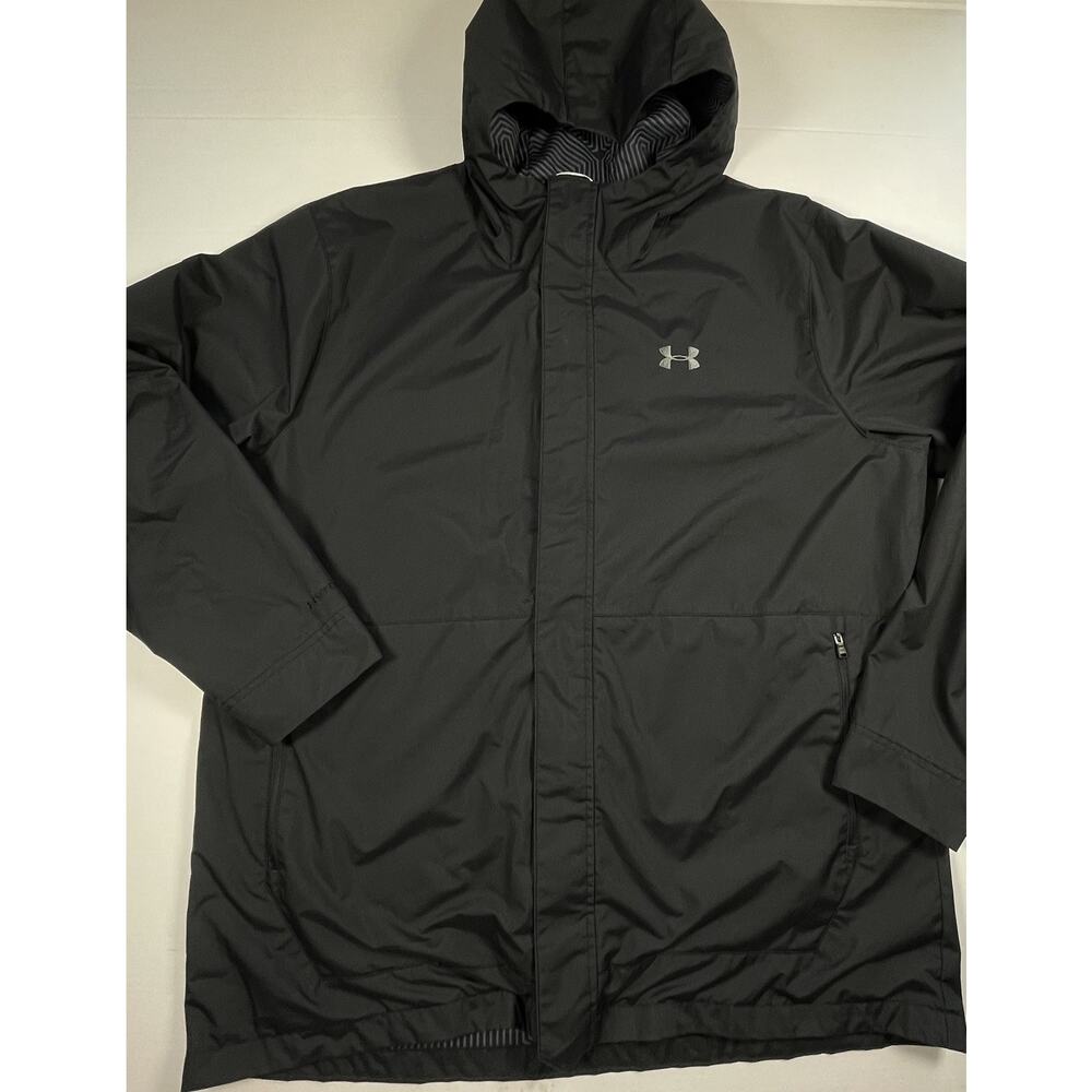 Under Armour Men's Porter 3-in-1 Storm Jacket Black Size 2XL *GREAT CONDITION*
